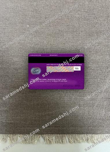 Nigeria Polaris Bank mastercard photolook back